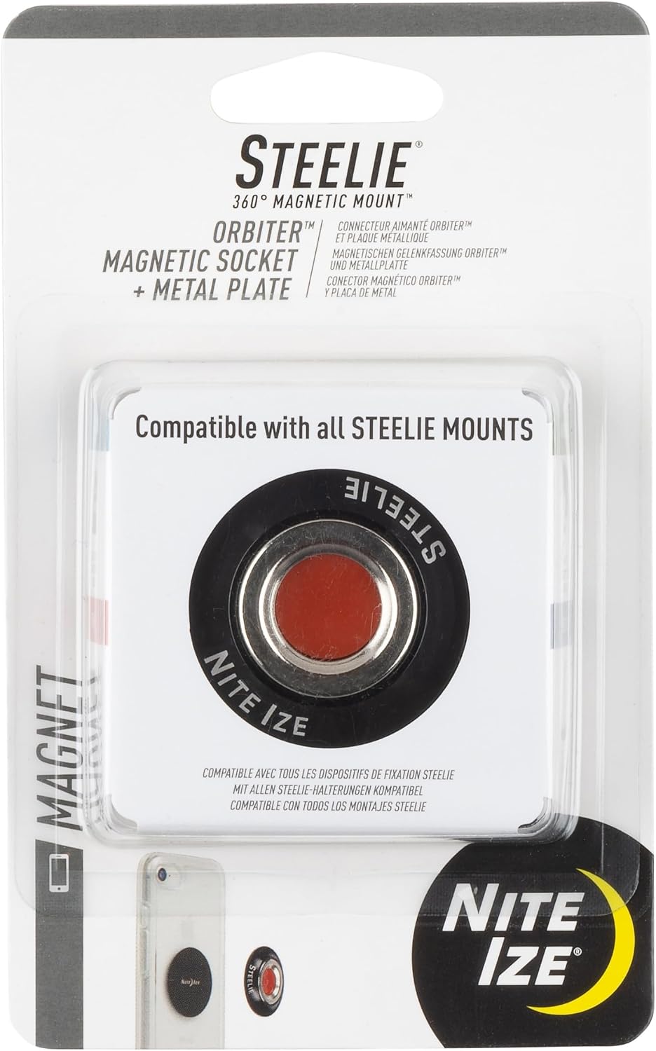 Nite Ize Steelie Orbiter Magnetic Car Phone Mount