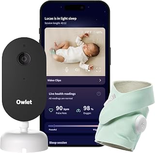 Owlet Dream Duo Gen 3 Smart Baby Monitor