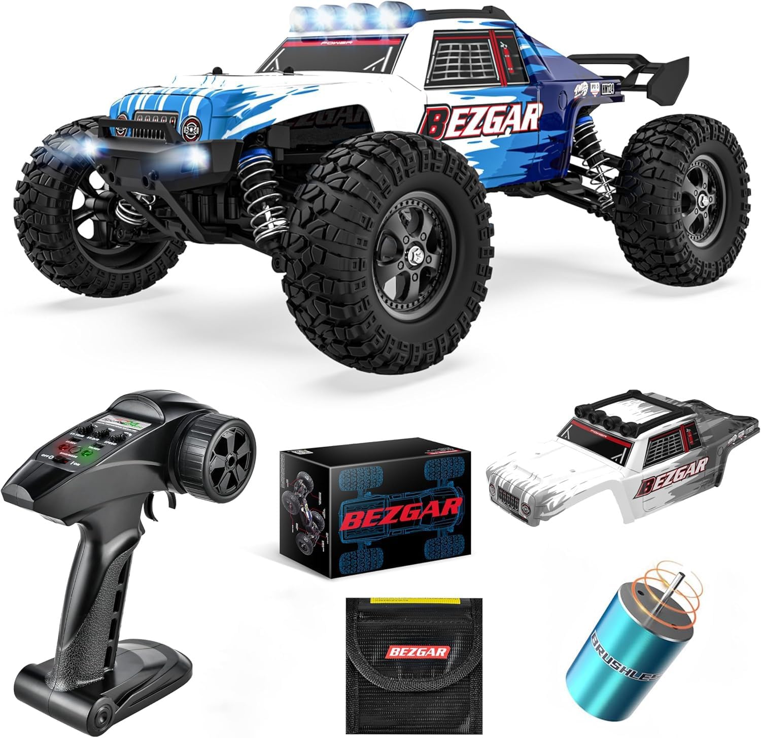 BEZGAR HM124 Brushless RC Truck