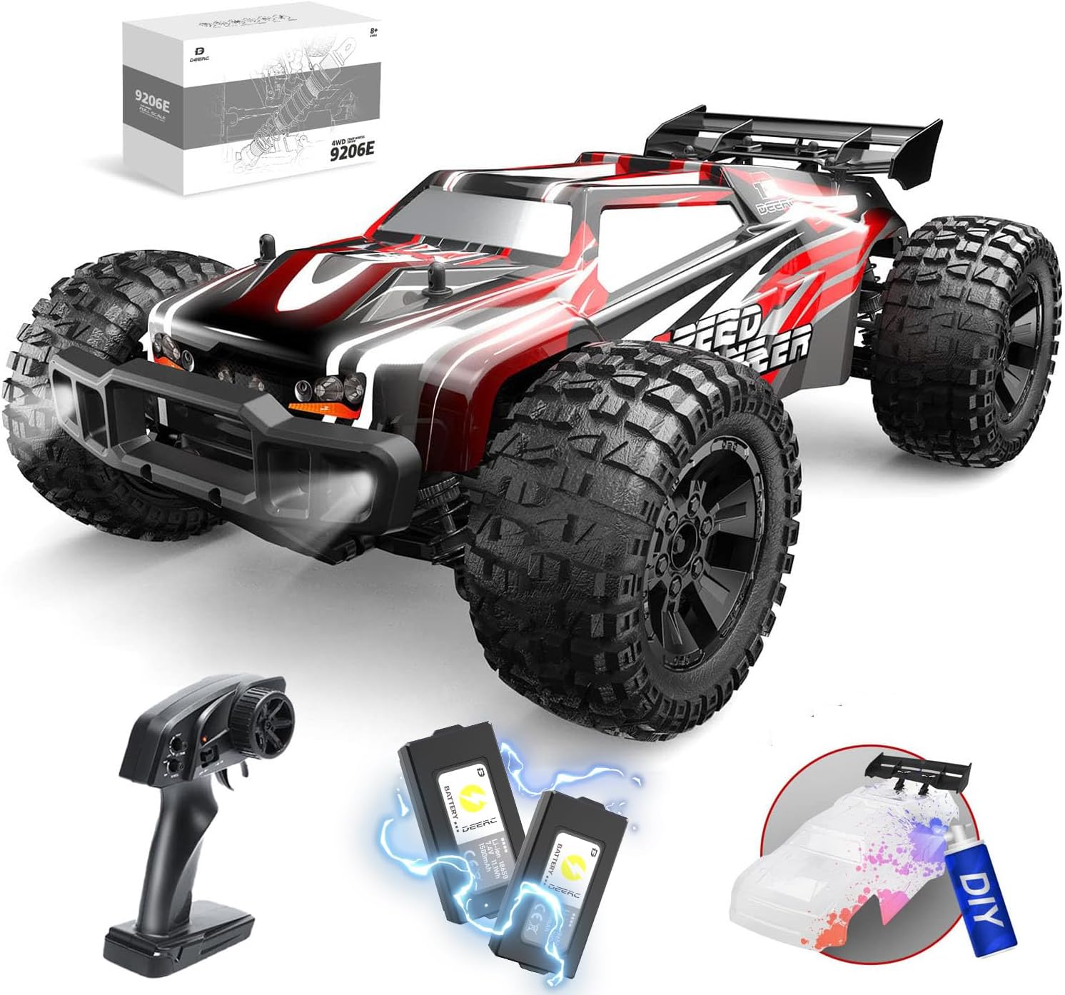 DEERC 9206E 1:10 Scale RC Car