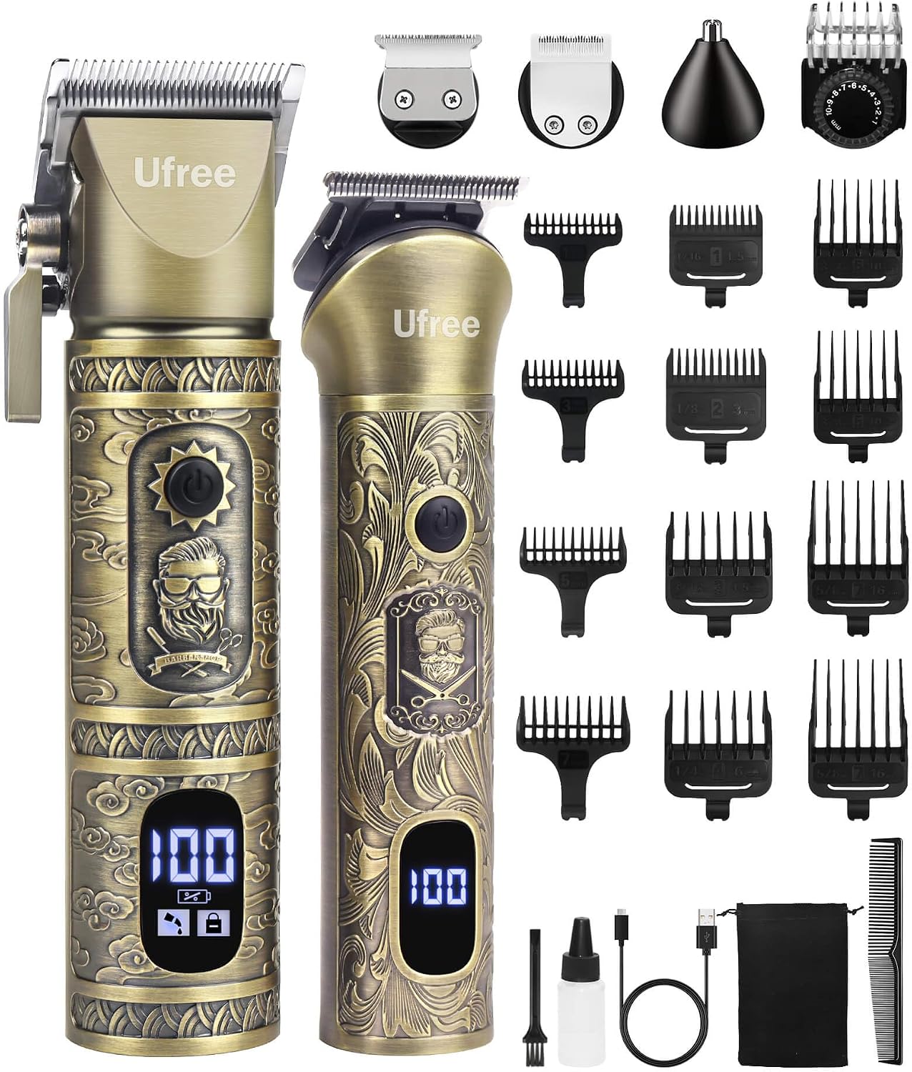 Ufree T-Blade Cordless Beard Trimmer