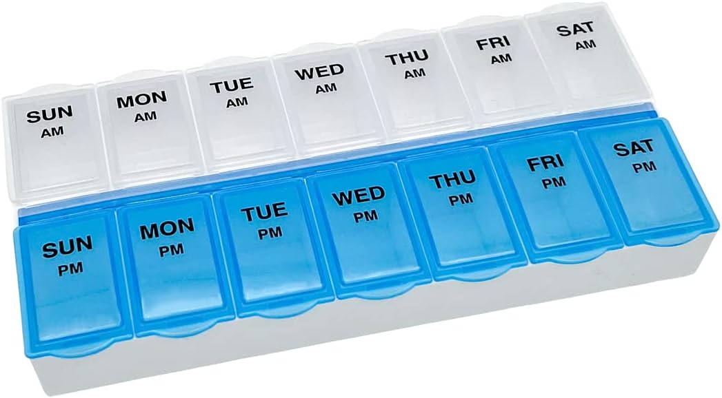 Amazon Basic Care 7-Day AM/PM Pill Organizer