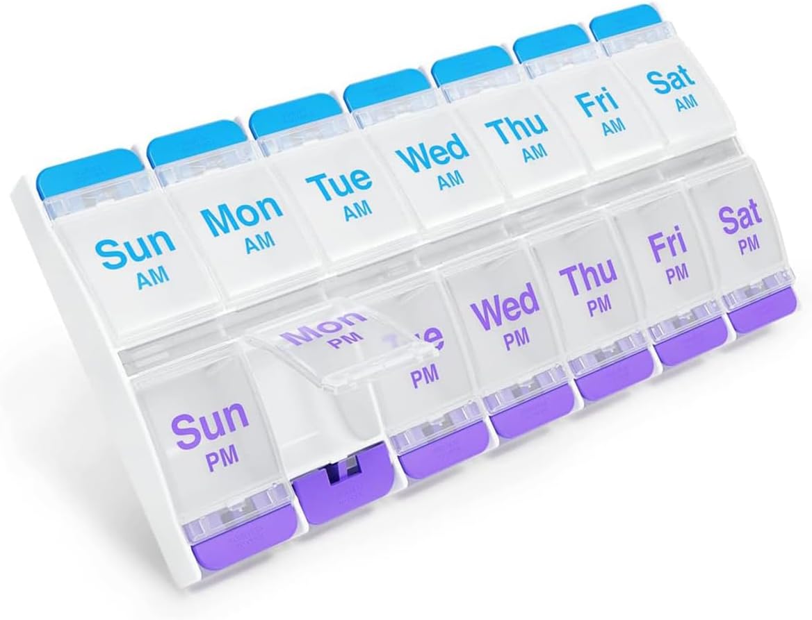 Ezy Dose Weekly AM/PM Pill Organizer X-Large