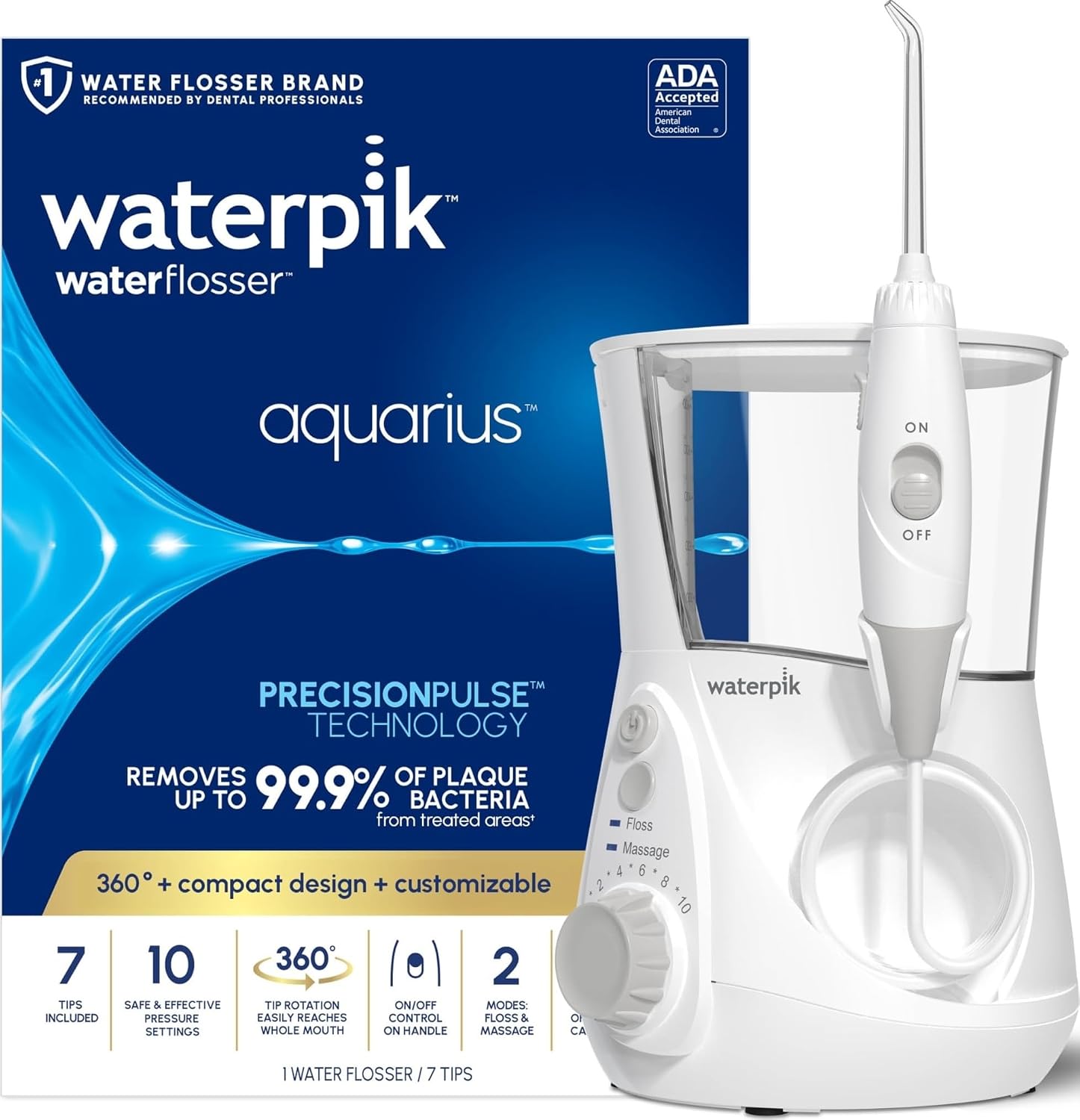 Waterpik Aquarius Countertop Water Flosser