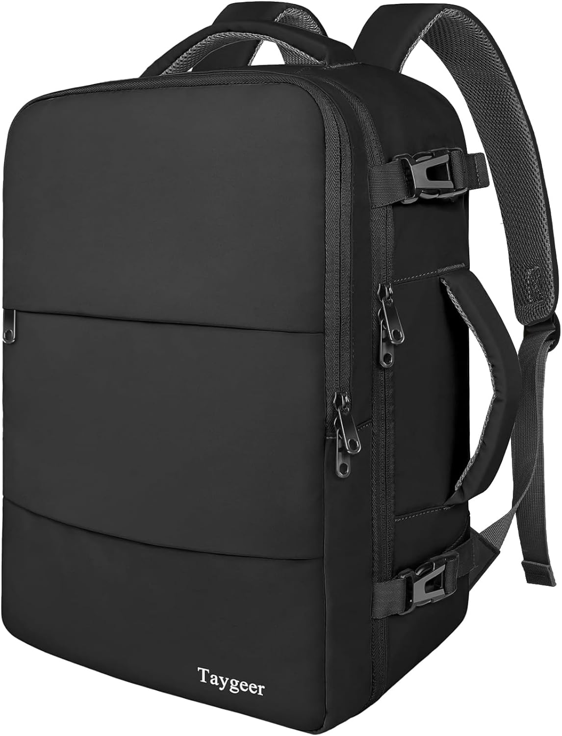 Taygeer Travel Backpack 40L with Shoe Pouch and Carry-On Approval