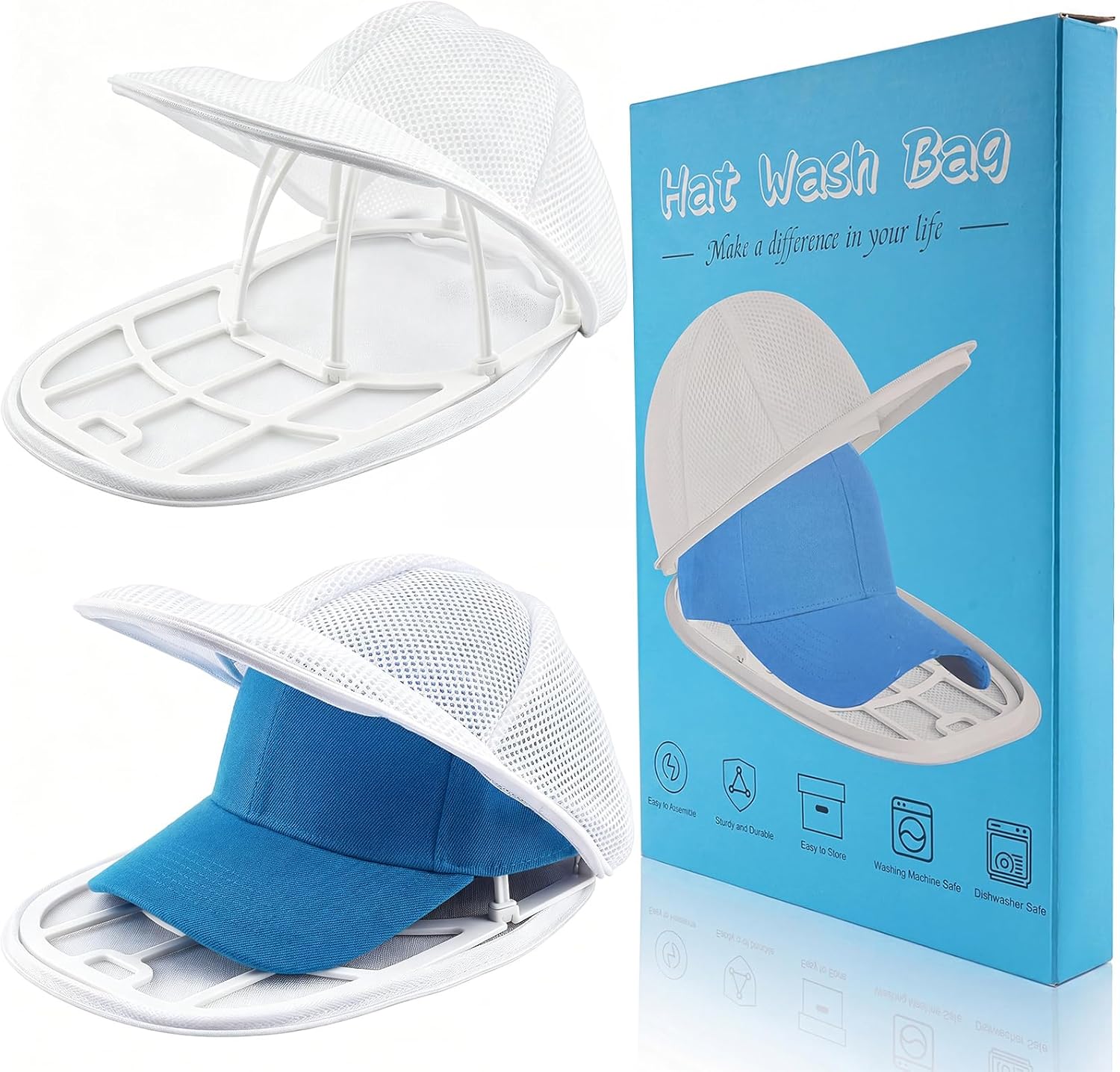 Eiito Hat Washer Cage 4-Piece Set