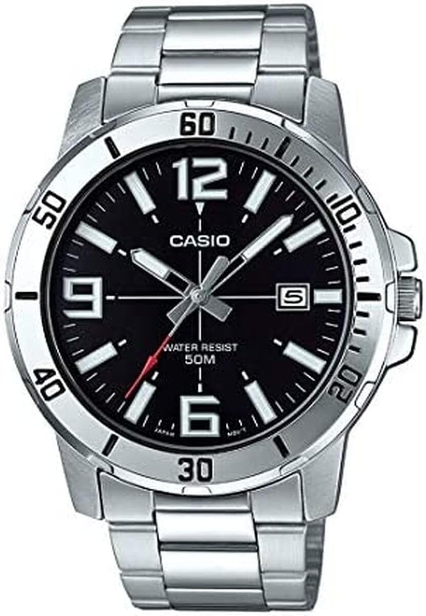 Casio Men's MTP-VD01D-1BV Enticer Stainless Steel Watch