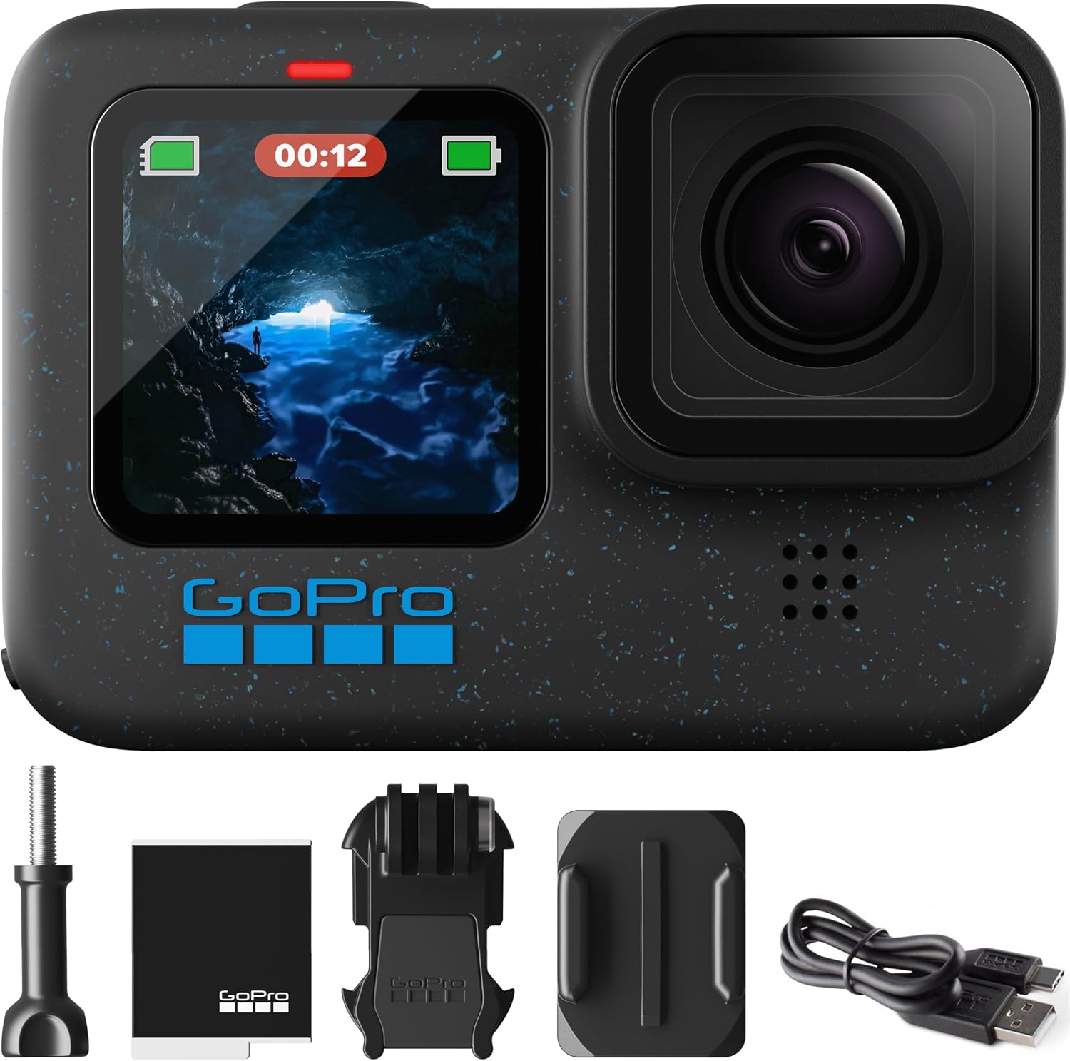 GoPro Hero12 Black Waterproof Action Camera