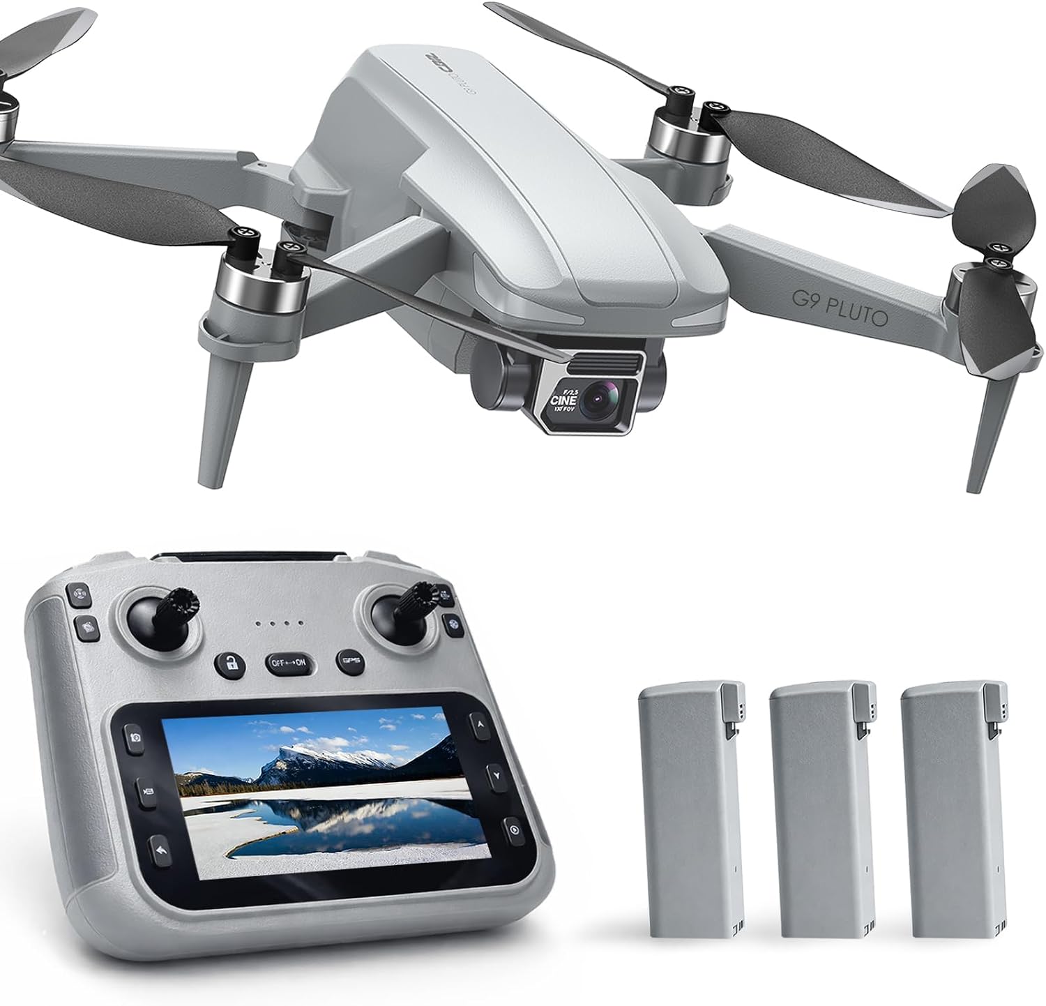 GPS Drone with 4K EIS Camera and 4.5" HD Controller Screen