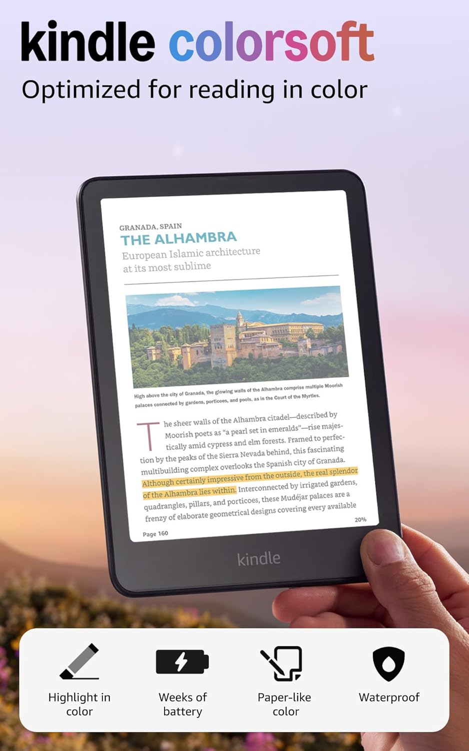 Amazon Kindle Colorsoft 16GB