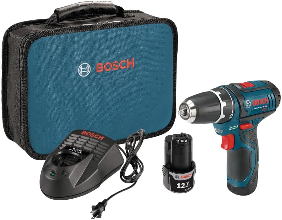 Bosch PS31-2A 12V Max 3/8-Inch Drill/Driver Kit