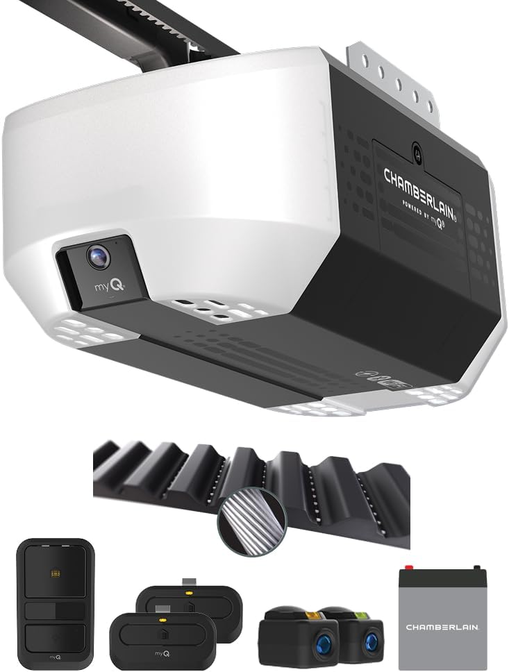 Chamberlain B2405 Quiet Belt Drive Wi-Fi Garage Door Opener