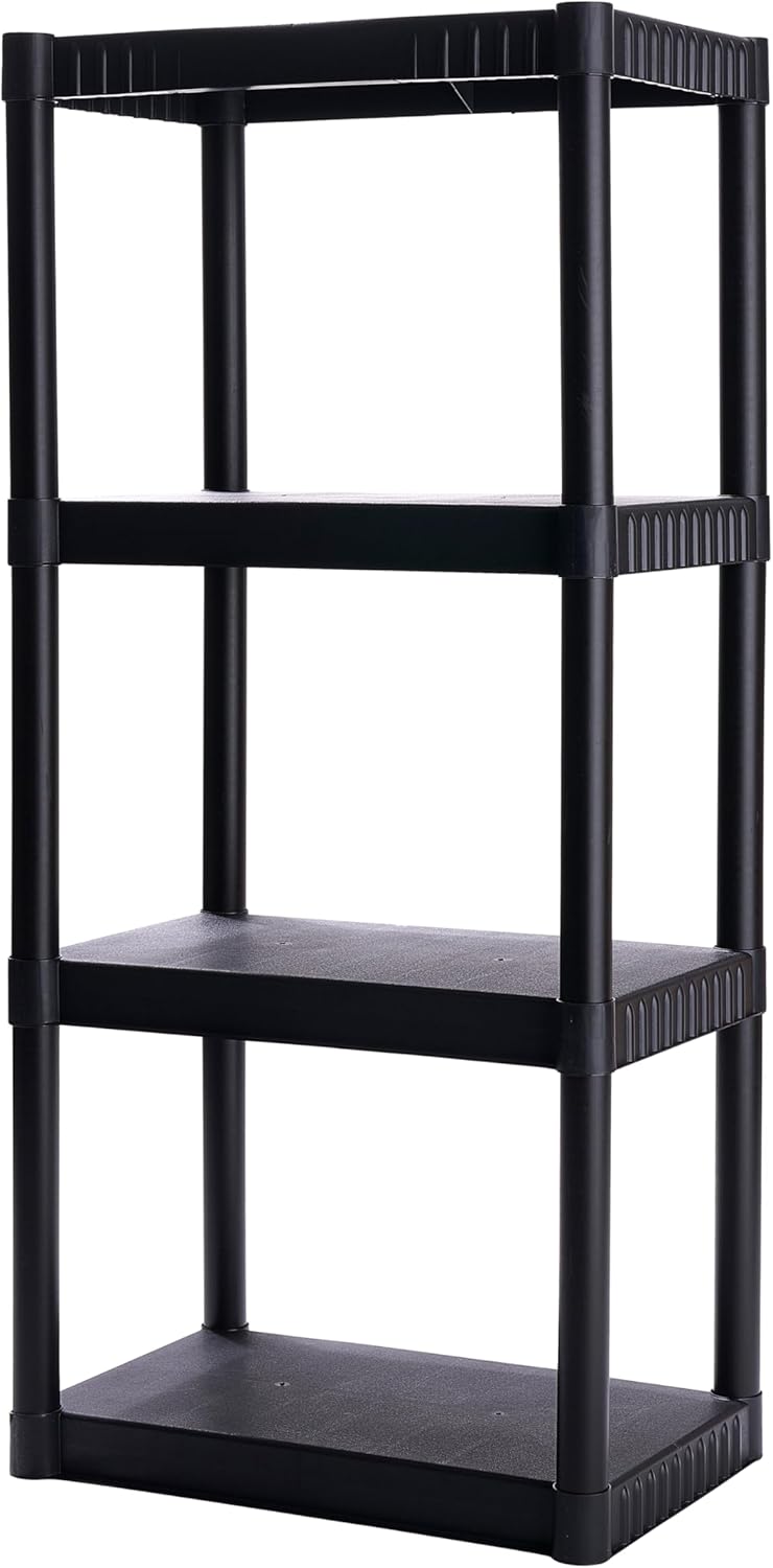 Plano 4-Shelf Plastic Storage Shelves