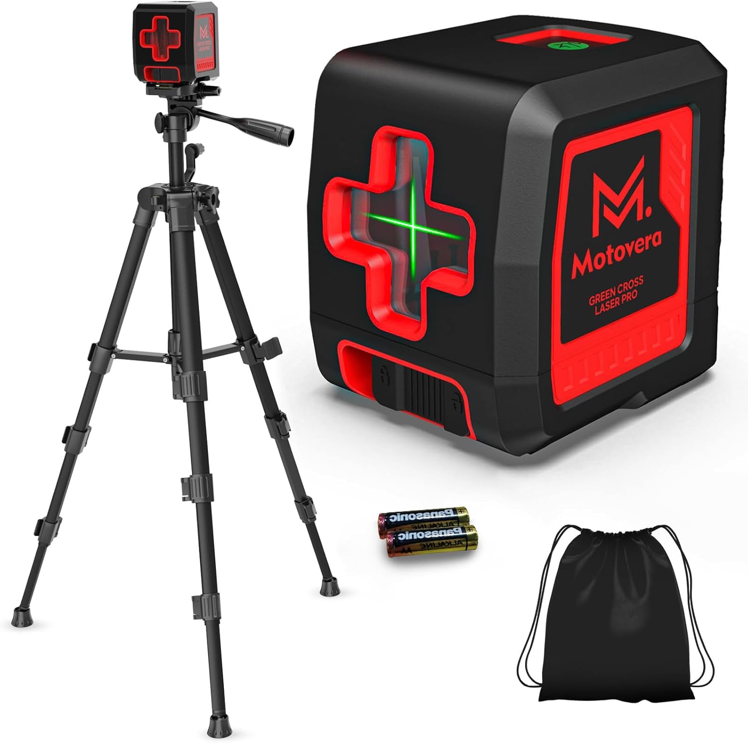 Motovera Self Leveling Laser Level with Tripod