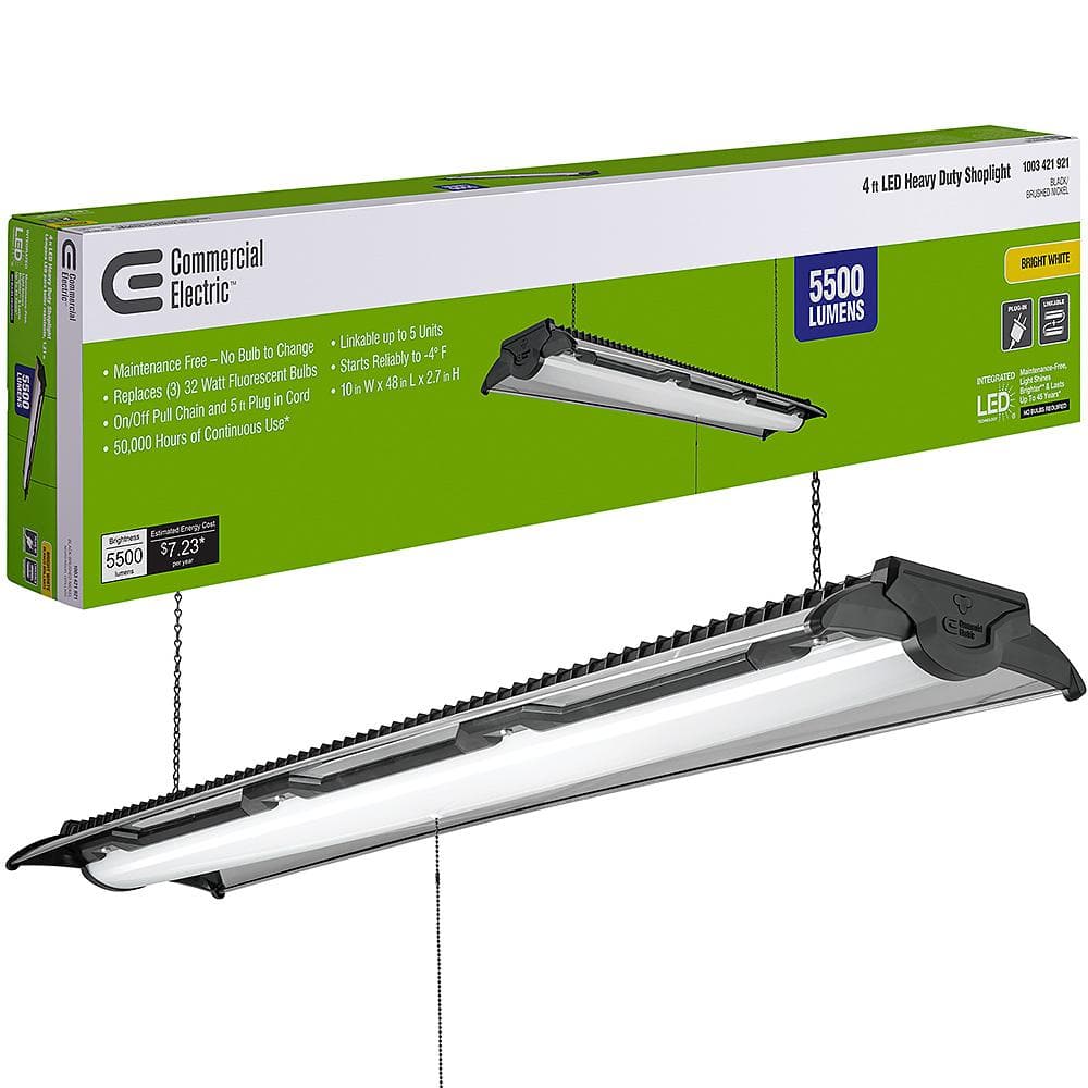Commercial Electric 4FT LED Shop Light