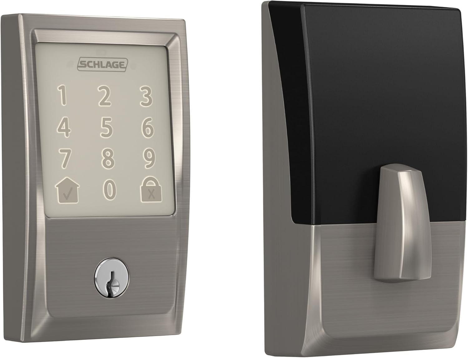 Schlage Encode Smart WiFi Deadbolt Lock with Camelot Trim