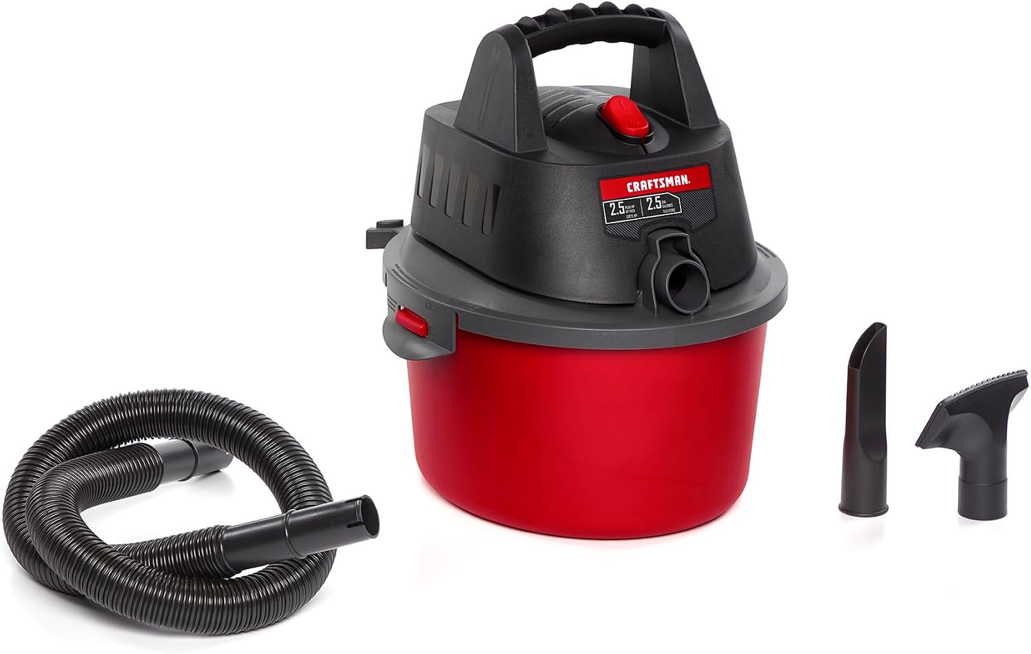 CRAFTSMAN CMXEVBE17250 2.5-Gallon Wet/Dry Shop Vacuum