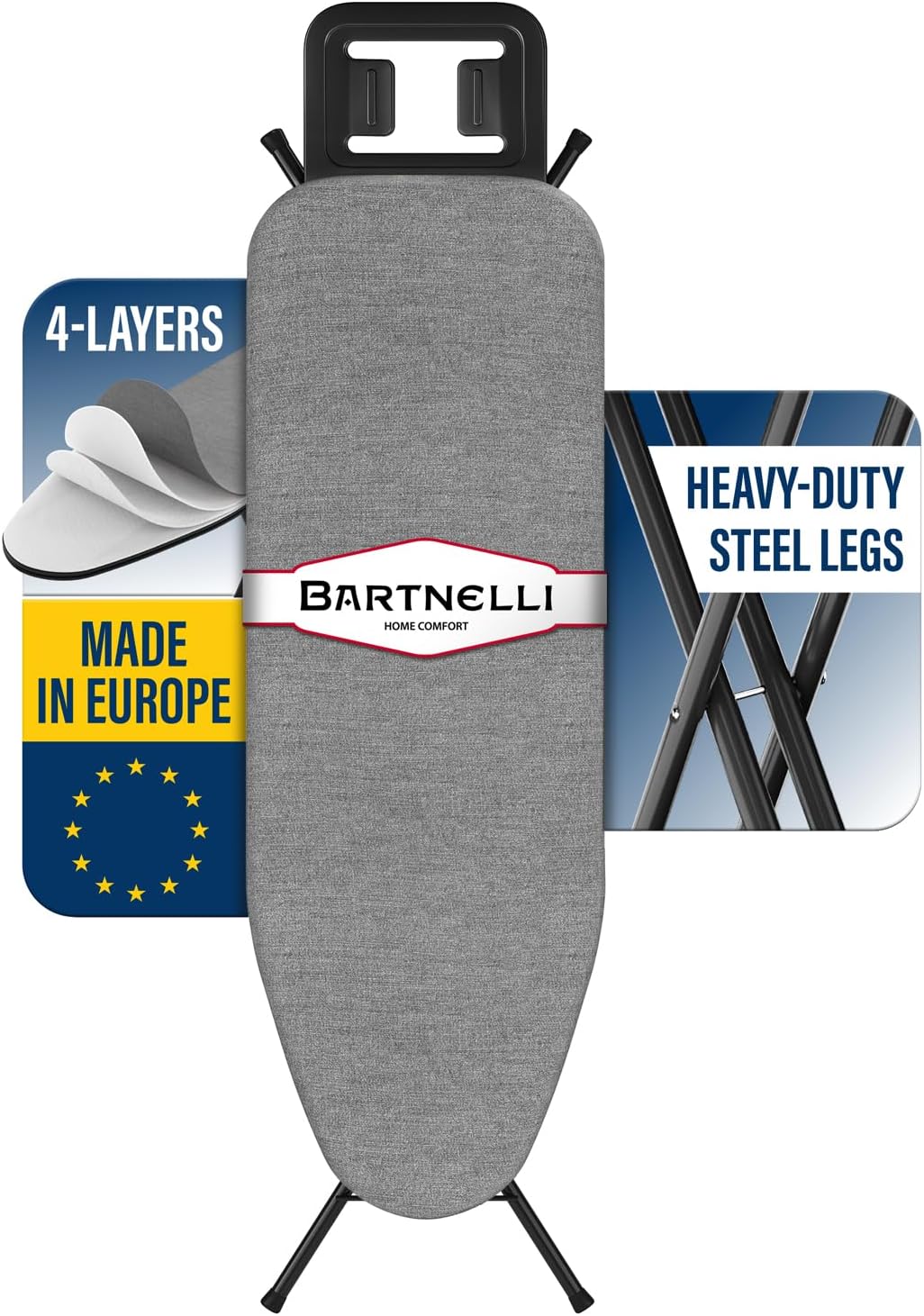Bartnelli by Rorets 43 x 13 Inch Ironing Board