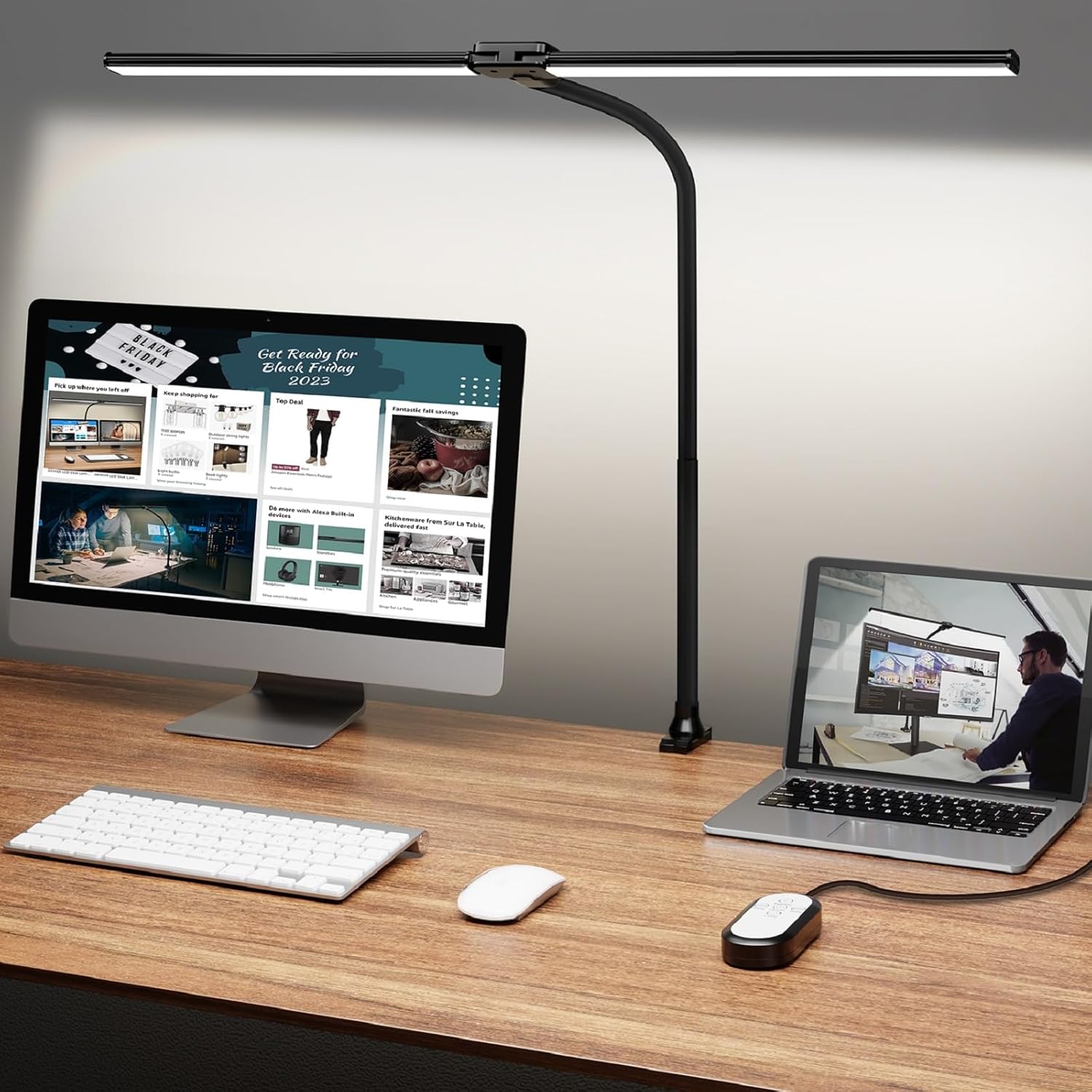 ShineTech LED Desk Lamp, 25 Lighting Modes