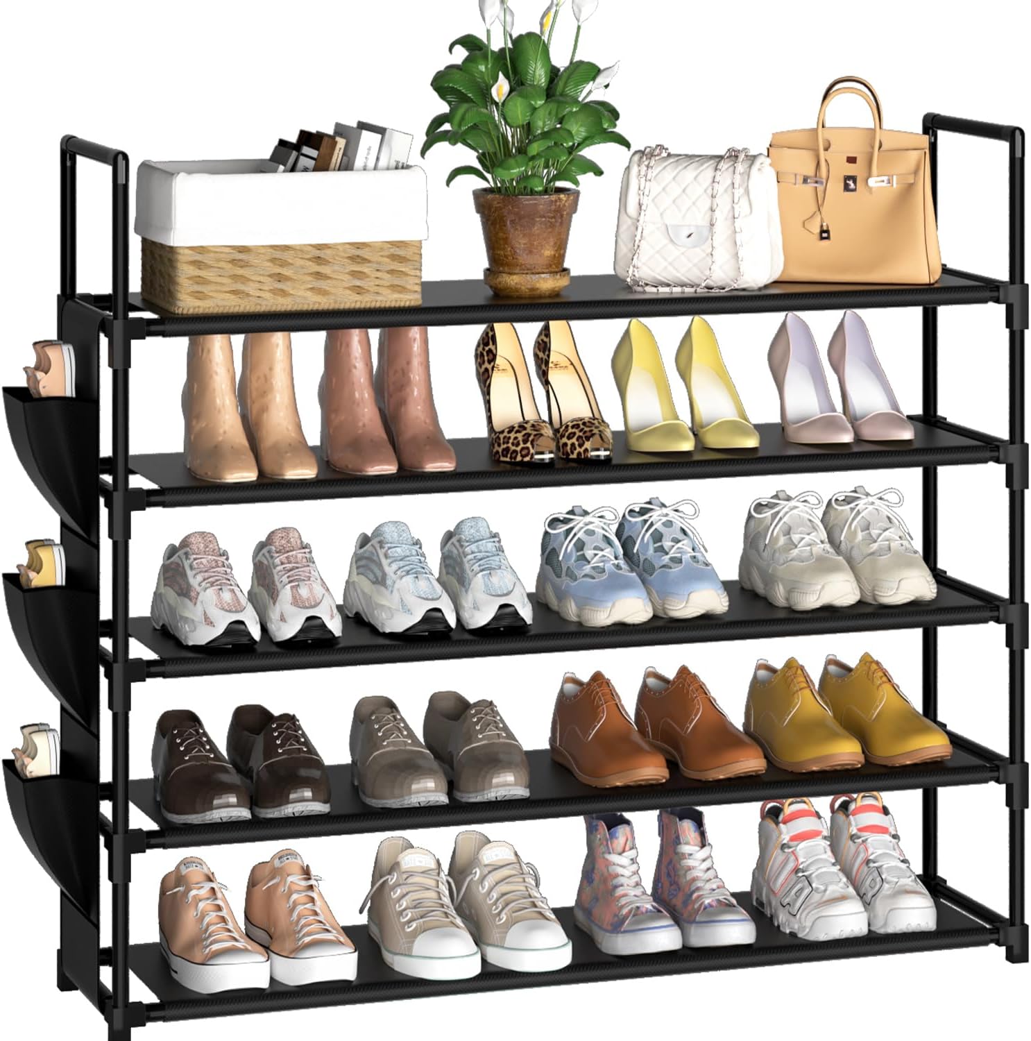 OYREL 5 Tier Shoe Organizer Rack