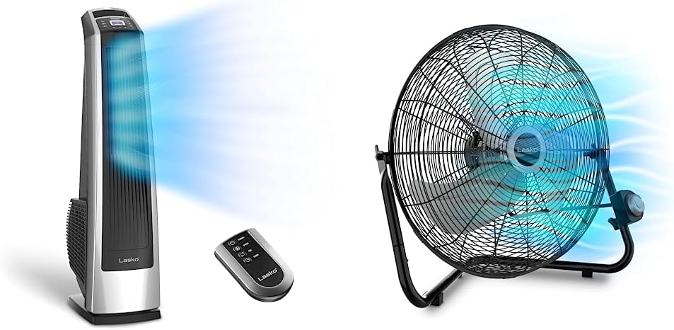 Lasko Oscillating High Velocity Tower Fan