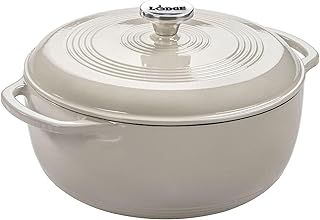 Lodge 6 Quart Enameled Cast Iron Dutch Oven