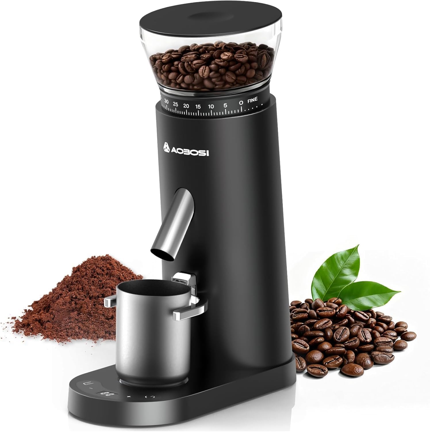 AAOBOSI Cordless Burr Coffee Grinder