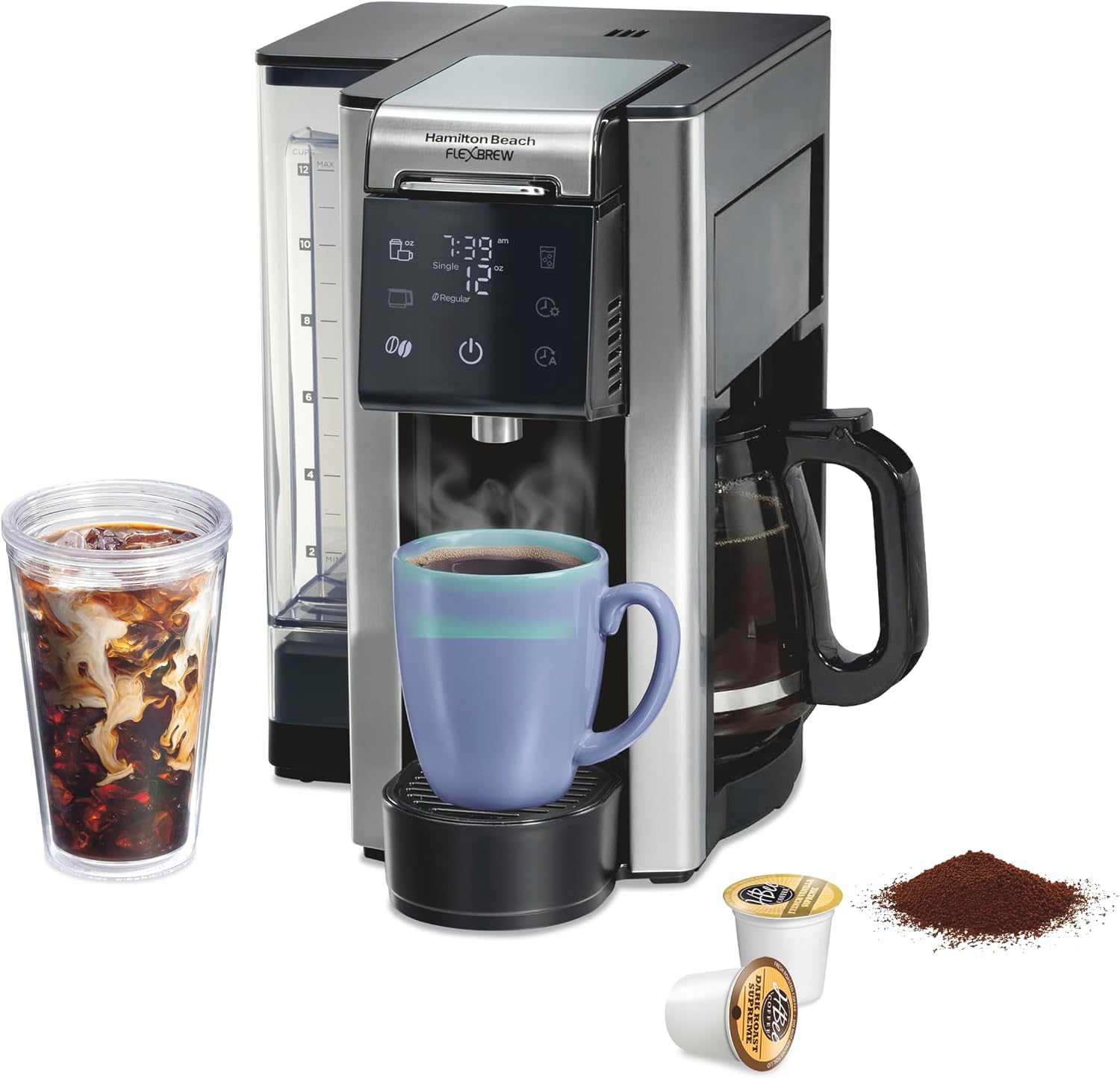 Hamilton Beach FlexBrew Advanced 5-in-1 Coffee Maker