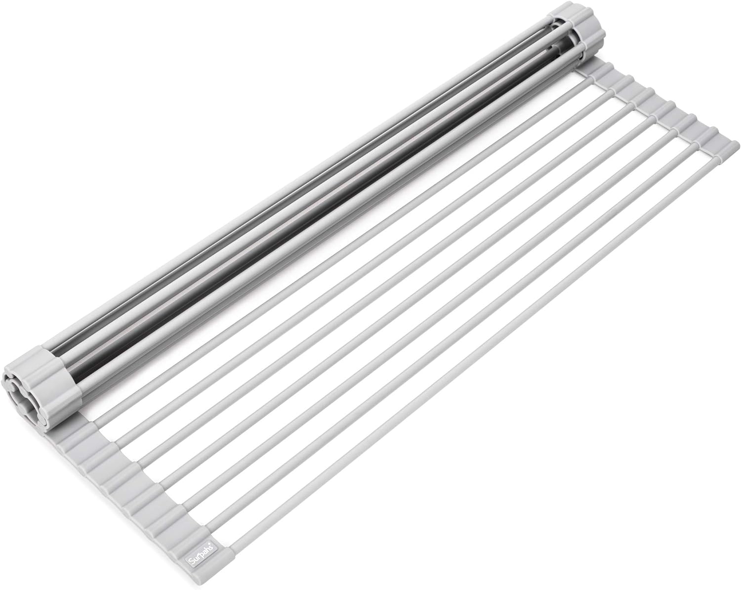 Surpahs Over Sink Roll-Up Dish Drying Rack