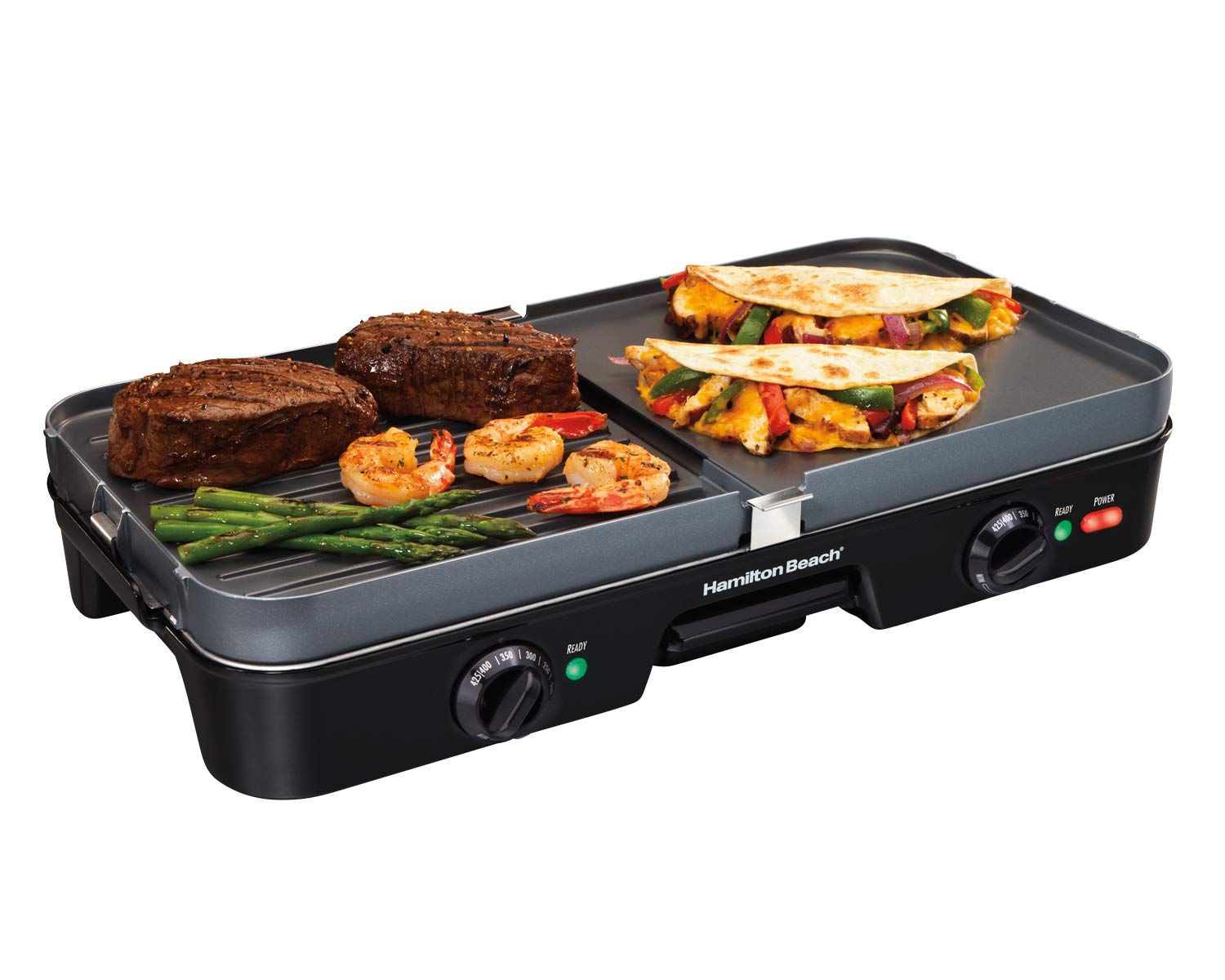 Hamilton Beach 3-in-1 Electric Indoor Grill and Griddle