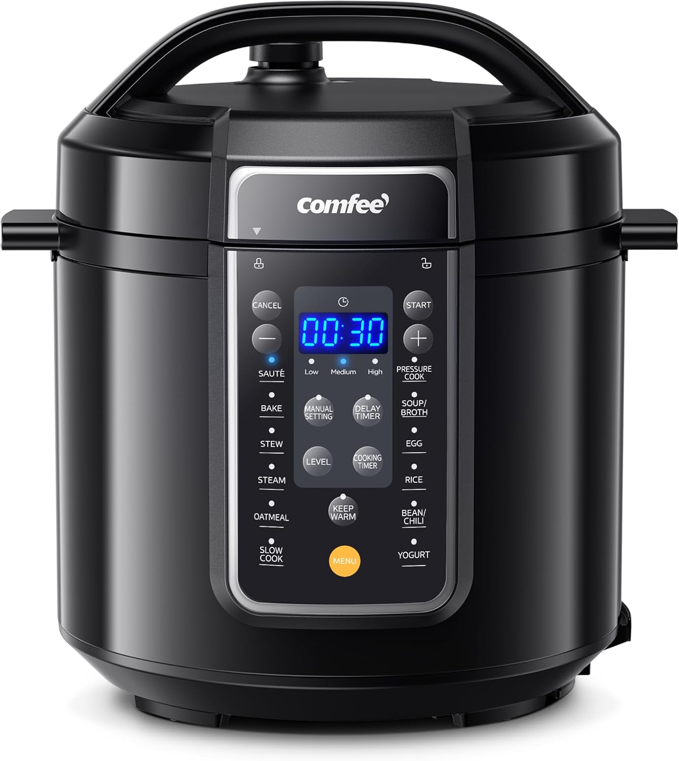 COMFEE' 12-in-1 Electric Pressure Cooker, 6 Quarts