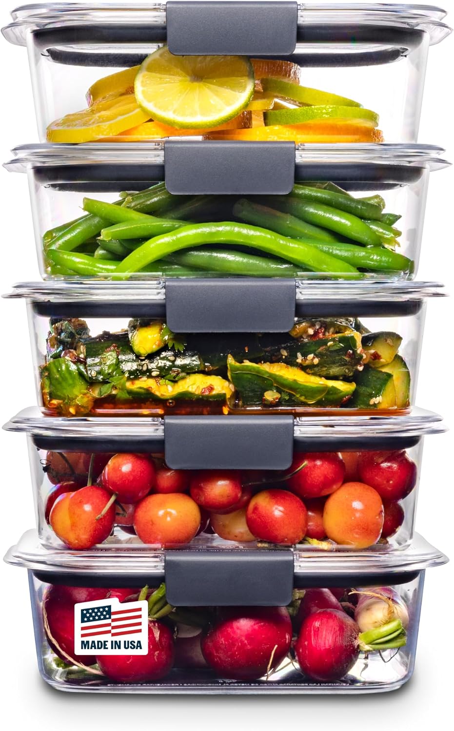 Rubbermaid Brilliance Tritan Food Storage Containers