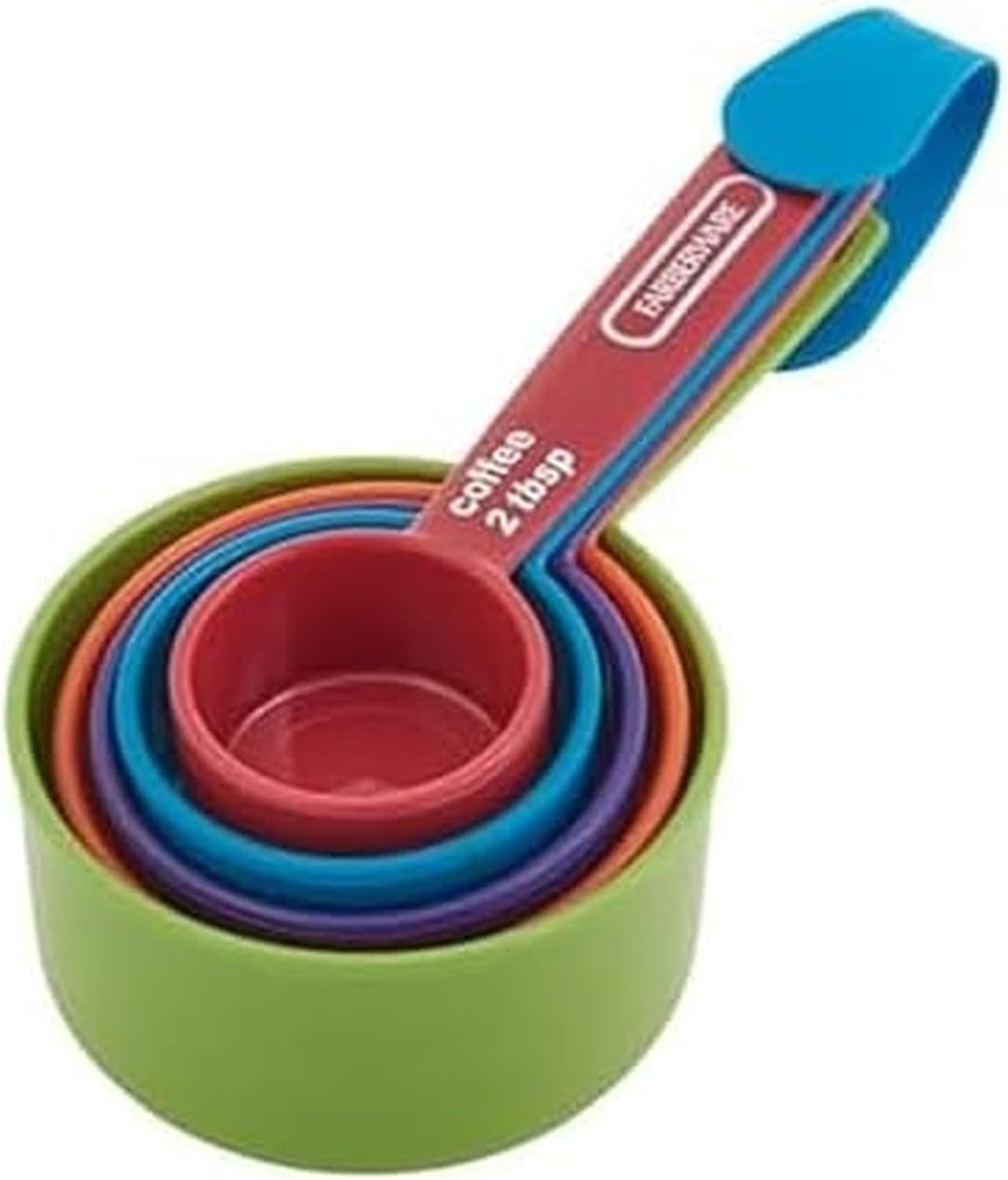 Farberware 5-Piece Plastic Measuring Cup Set