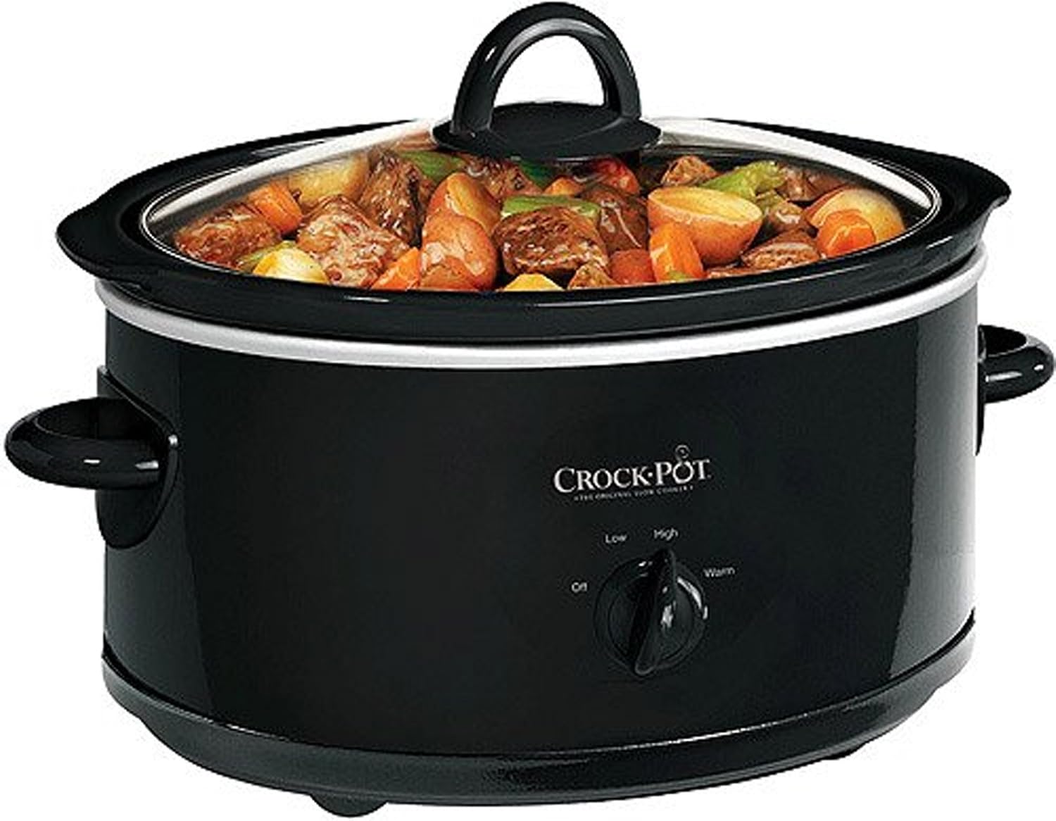 Crock-Pot 7-Quart Oval Manual Slow Cooker (SCV700-B)