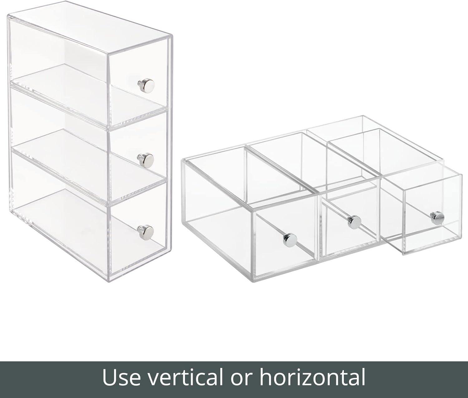 mDesign Stackable Office Desktop Organizer