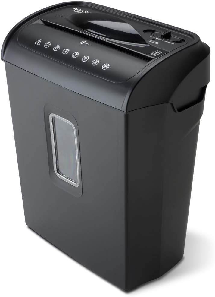 Aurora AU608MB 6-Sheet Compact Micro-Cut Paper Shredder