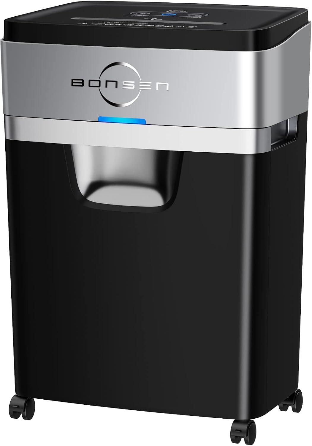 BONSEN S3104 20-Sheet Cross-Cut Paper Shredder