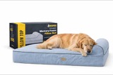Big Barker 7-Inch Orthopedic Dog Bed with Headrest