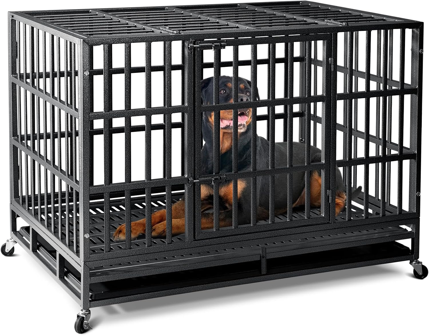 Oranland 48-Inch Heavy Duty Indestructible Dog Crate (2025)