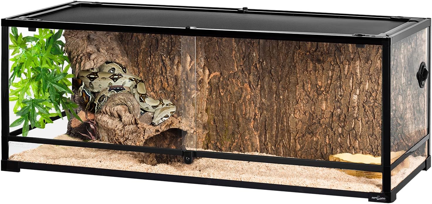 REPTI ZOO 67 Gallon Large Reptile Terrarium
