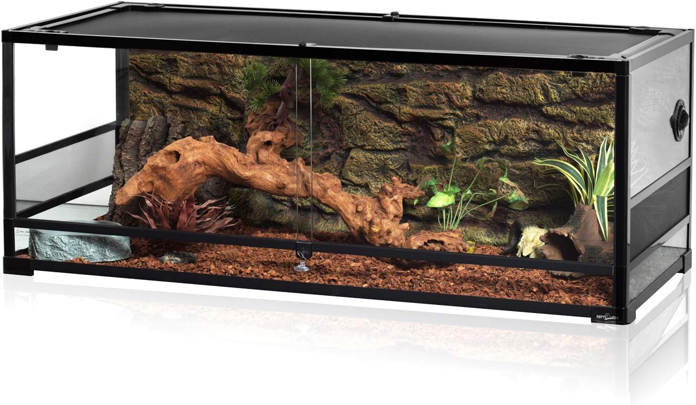 REPTI ZOO Front Opening Sliding Door Terrarium