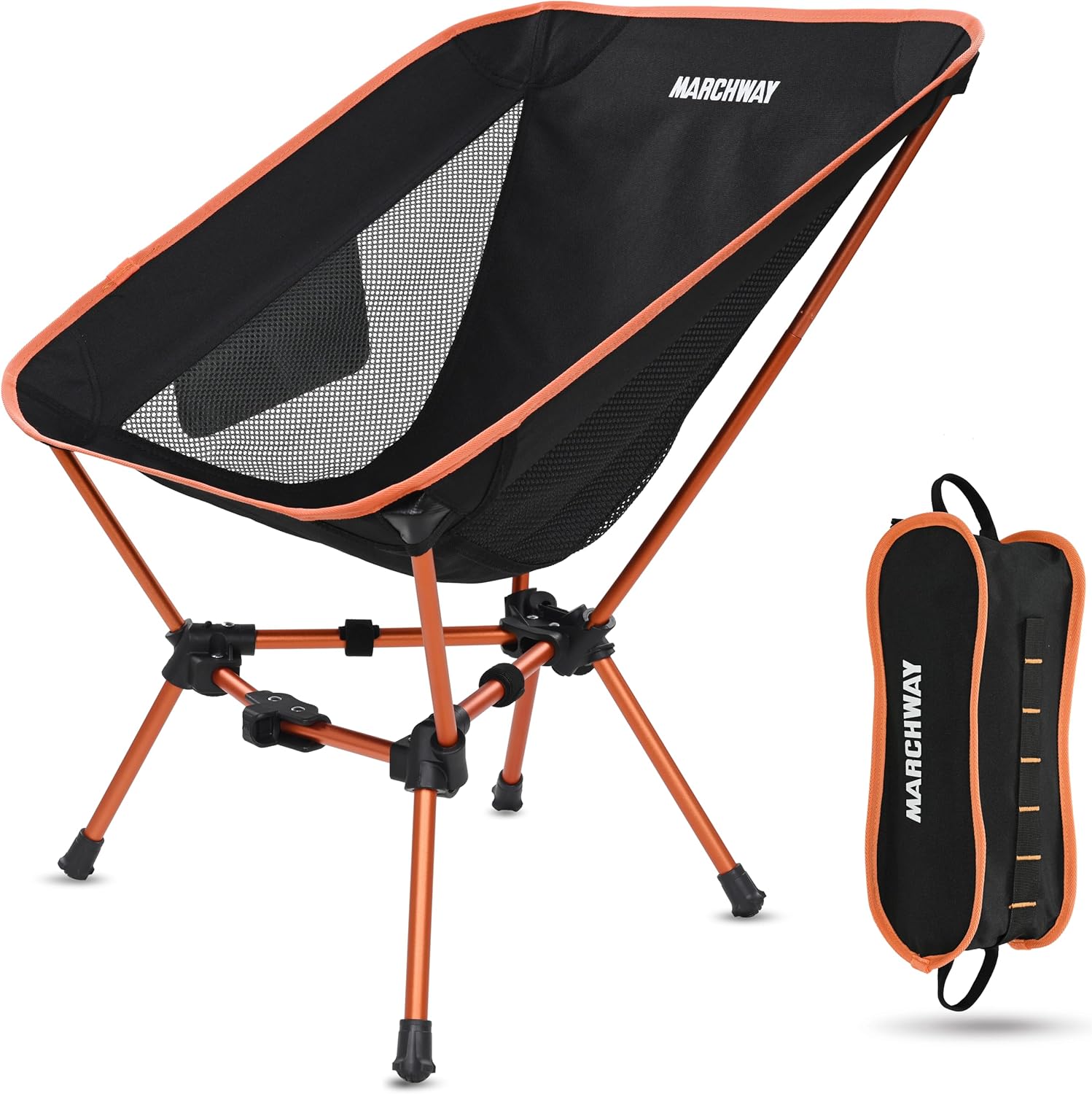 MARCHWAY Lightweight Folding Camping Chair