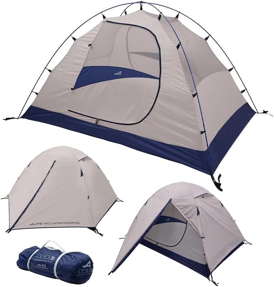 ALPS Mountaineering Lynx 4-Person Backpacking and Camping Tent