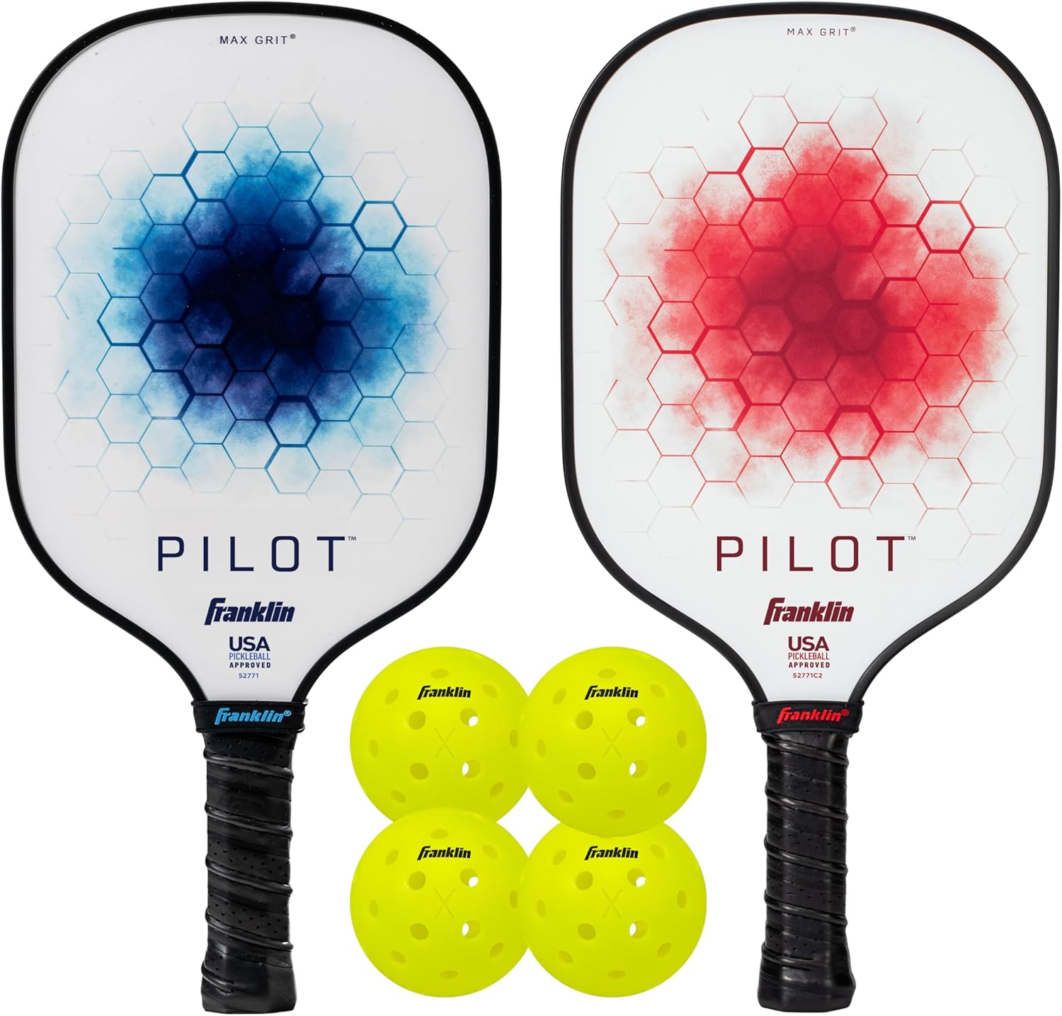 Franklin Sports Pickleball Paddle - Pilot Polypropylene Core
