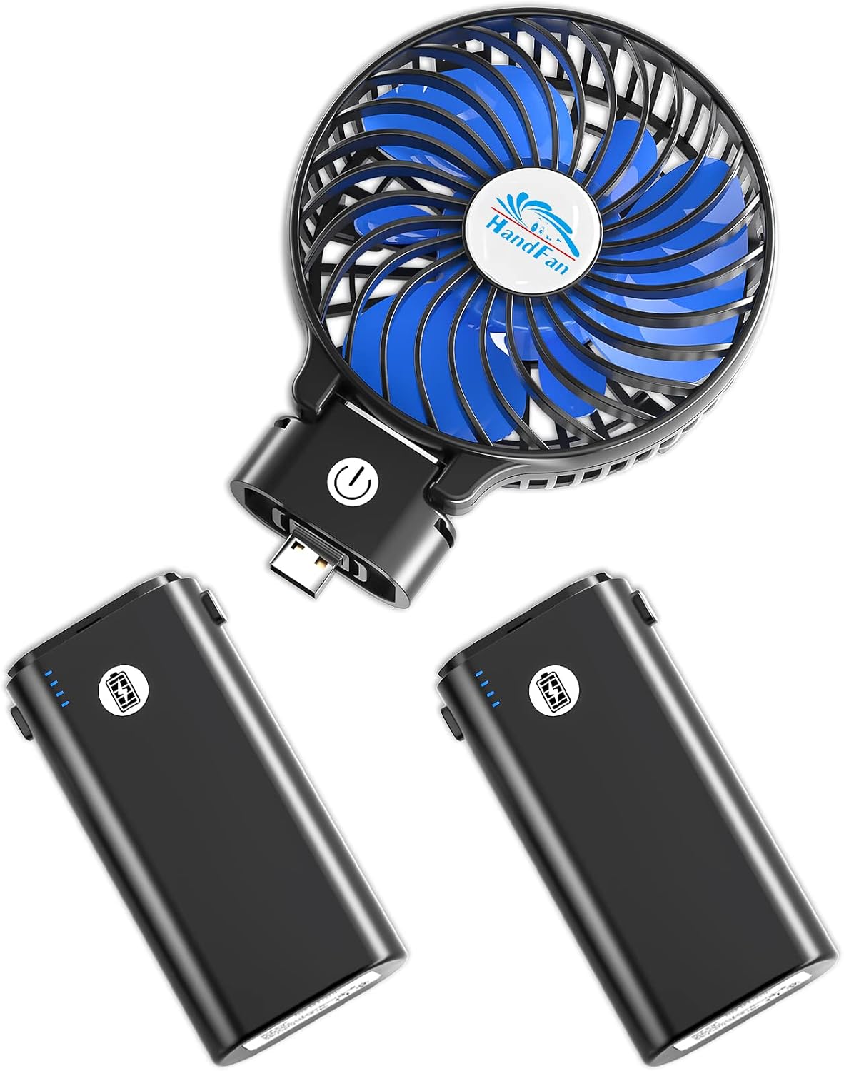 HandFan 10400mAh Portable Handheld Fan