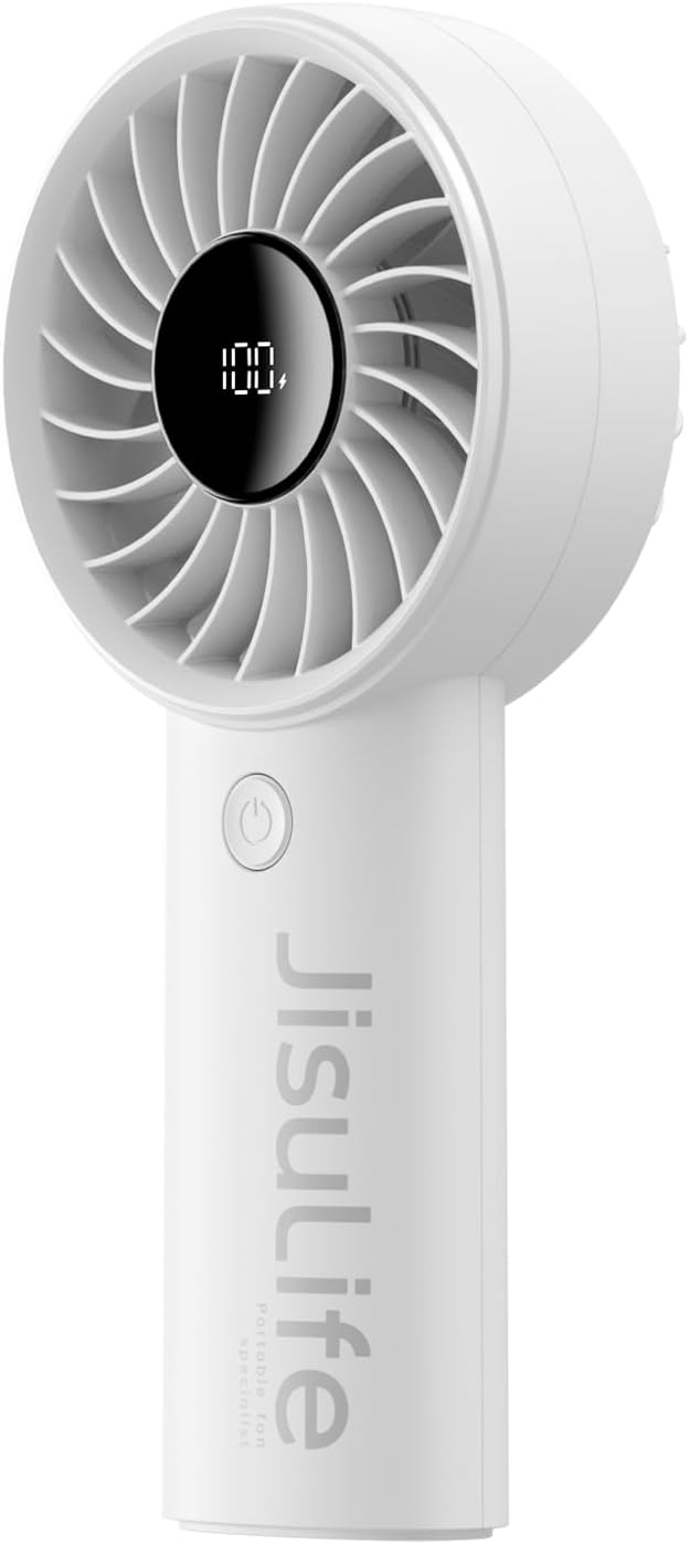 JISULIFE Handheld Portable Fan 3600mAh